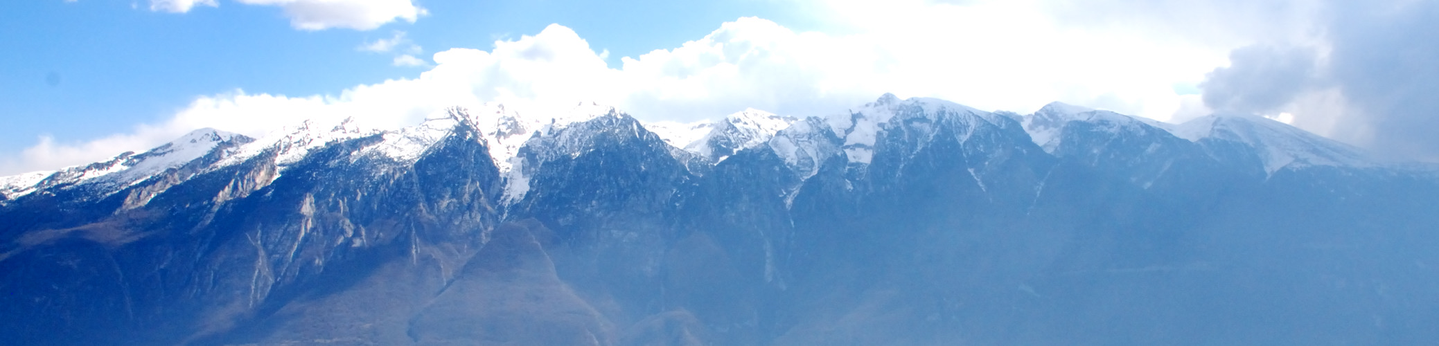 Il Monte Baldo visto dal Garda